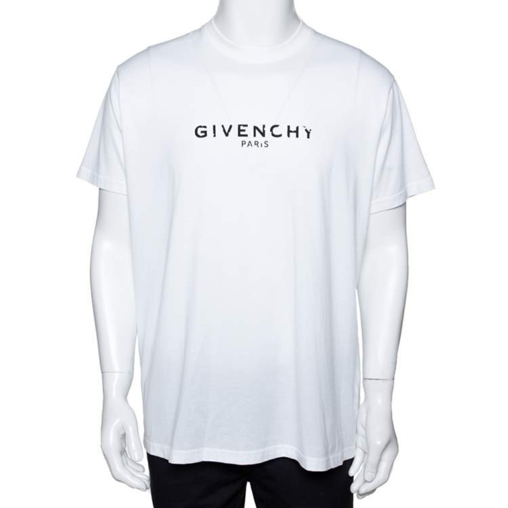 Givenchy Cream Short Sleeve Tee